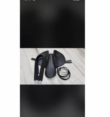 Good 100% Synthetic Horse Riding Pony Saddle For Horse, Black Colour