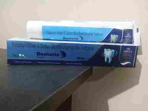 Potassium Nitrate And Sodium Monofluorophosphate Dentorix Toothpaste