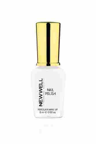 No Side Effect Easy To Apply 100% Waterproof Well Bright White Long Lasting Nail Paint