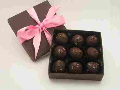 Nutrition Filled Delicious Dark Chocolate With Brown Color Gift Packing Box