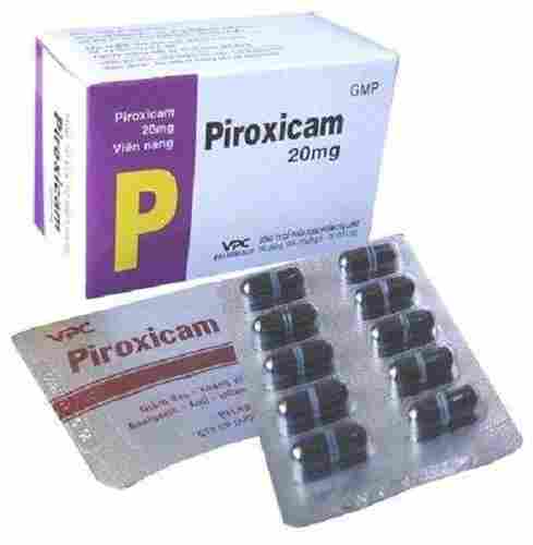 White Piroxicam 20 Mg Vien P Pirociam Capsules 10 X 10