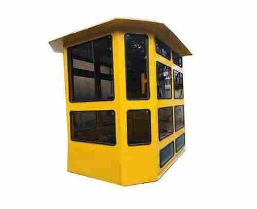 Yellow Color Operator Cabin With Iron Material And 5-10 Ton Capacity, 0-20 Feet Height