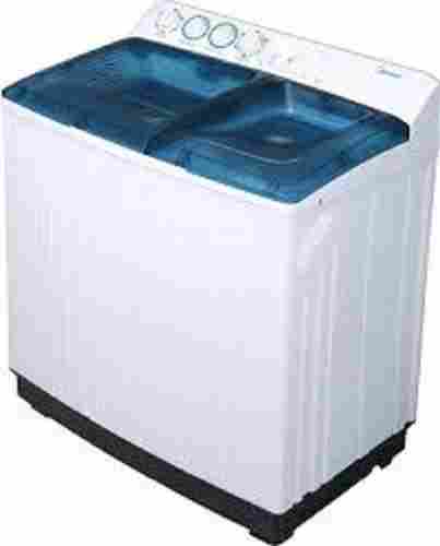 White Color Croma 6.5 Kg Rust Proof And Durable Semi Automatic Top Load Washing Machine