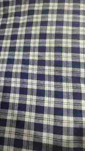 100% Raw Dyed Cotton Black And White Fabric Clothe Blue Plaid Flannel Quilting Fabric Clothing