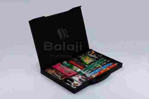 Black Colour Handmade Rectangle Plain Magnetic Rigid Box For Gift & Crafts