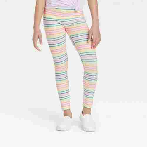 Plain Comfortable Cotton Girls Legging With Stylish Design And Multi Color