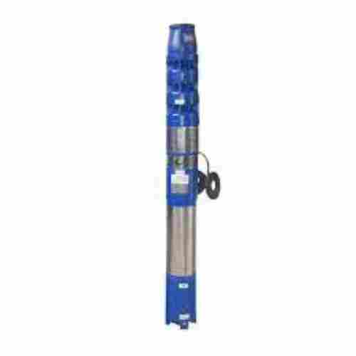 Silver And Blue Single Phase Electric Vertical Submersible Water Pump