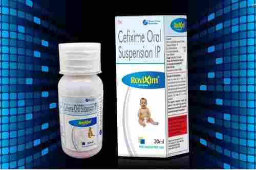 Rovixim Cefixime 50 MG Antibiotic Oral Suspension Dry Syrup - 30 ML Pack