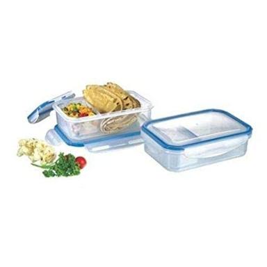 Green National Kitchenware Handy Tiiffin Box 4 Pcs Plastic Lunch Box 43 Casserole/ Tiffin Box
