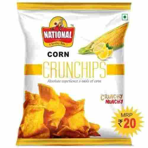 Rich In Taste Hygienically Packed National Corn Crunchy Chips (50g Packet)