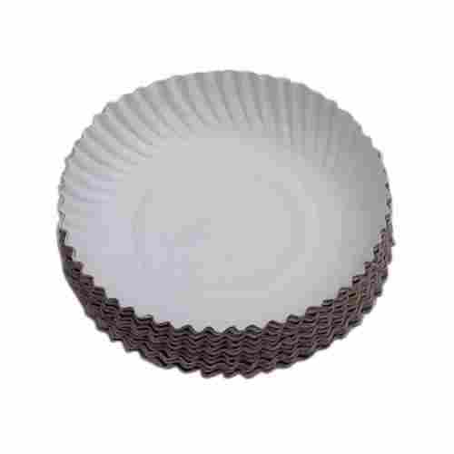 6 Inch Easy to Use Plain White Round Disposable Paper Plate