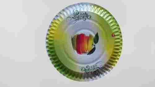 12inch Easy to Use Fruit Printed Round Disposable Paper Plates