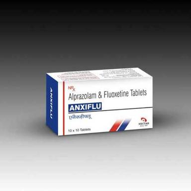 Alprazolam & Fluoxetine Tablets, Anxiflu 10x10 Tablets