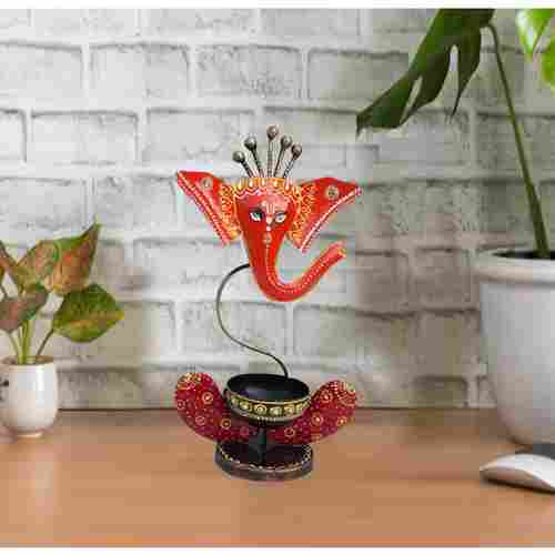 Decorative Ganesh Showpiece, Tealight Candle Holder Showpiece