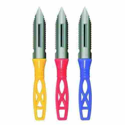 National Kitchenware Deluxe Colour Round Pipe Peeler Knife 