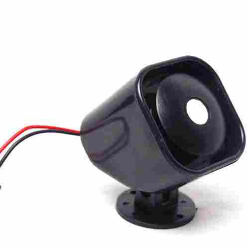 Strong And Durable Black Plastic Stylish Electric Reverse Car Horn