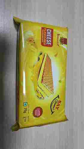 Delicious And Sweet Taste With Crispy Texture Cheese Flavored Wafer Biscuits