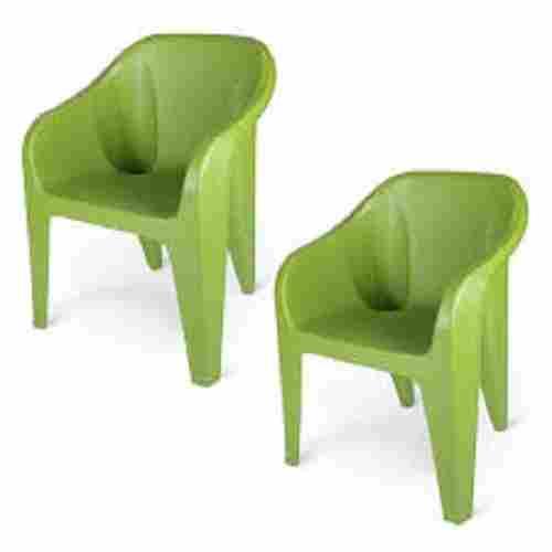 Outdoor And Indoor Chair Comfortable Highly Durable For Home Green Plastic Chair