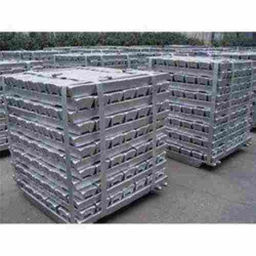 Square Shaped Corrosion-Resistant Silver Aluminium Ingots For Steel Industry