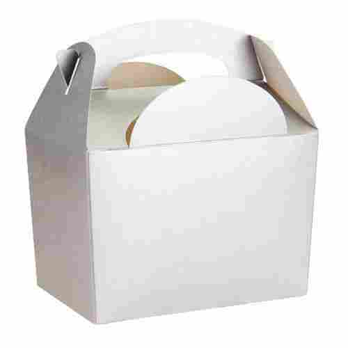 Easy to Use High Quality Paper Square White Plain Food Packaging Boxes