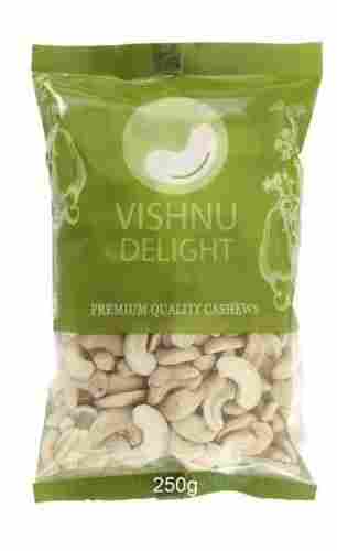 White Color Roasted Natural Organic Fresh Cashew Nut, Pack Size 250 gm