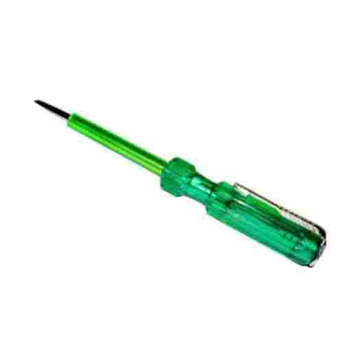 Green Color Electric Tester For Check Both Ac And Dc Voltage And Circuit Problems