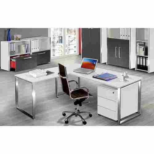Smart Modular Corporate Office Steel Chair And Table