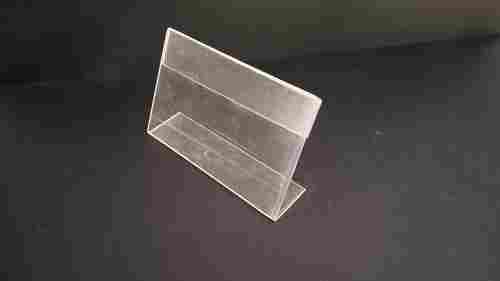 Transparent Acrylic Price Label Holder For Bakery/Shops/Retail Store Display