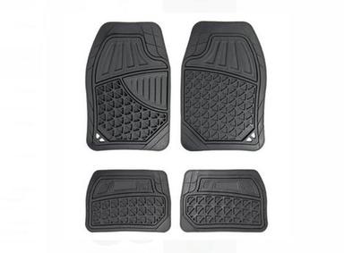 Odorless And Water-Proof Lightweighted Black Pvc Car Floor Mat Set