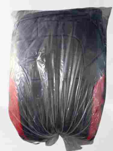 Black And Red Color Leather Waterproof Car Seat Cover With Smooth And Soft Texture