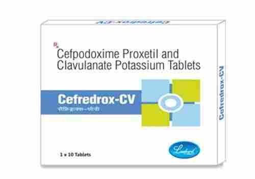 Cefredrox-CV Cefpodoxime Proxetil And Potassium Clavulanate Antibiotic Tablets
