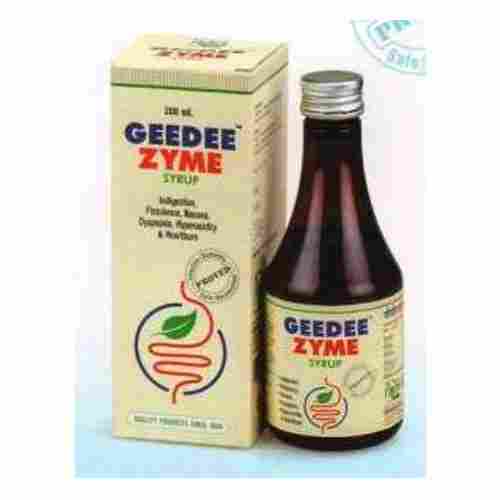 Geedee Zyme Herbal Syrup With 200 Ml Packaging Size 