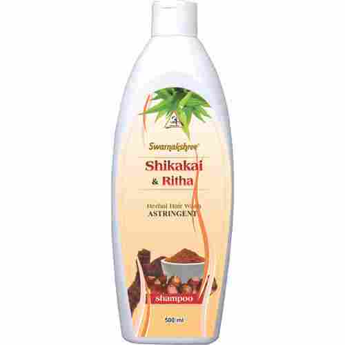 Swarnakshree Shikakai And Ritha Shampoo Bottle 500 ml For Herbal Hair Wash