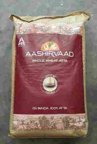 High In Fiber And Mild Flavor Low Gluten Content Aashirvaad Wheat Flour 0% Maida 100% Atta