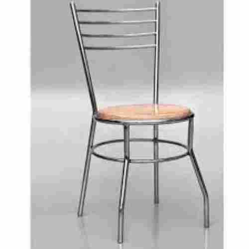 Corrosion Free Polished Ss 304 Stainless Steel Chair, Height 3 Feet