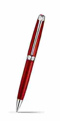 Red 5-6 Inch Metal Ball Point Pen With Comfortable Grip For School And Office Use