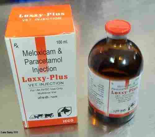 Loxxy-Plus Meloxicam And Paracetamol Veterinary Injection