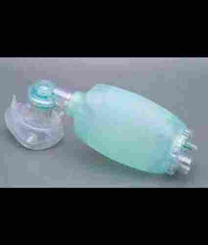 Silicone Large Child Resuscitator In Green Color For Hospital Usage, 1000 Ml