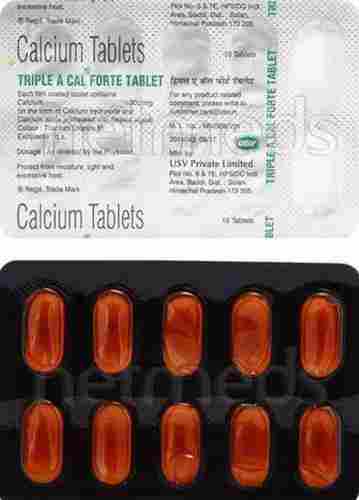 Triple A Cal Forte Tablet, 10 Tablets In A Pack