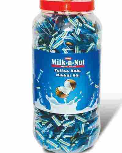 Delicious And Tasty Milk-N-Nut Coconut Milk Toffee For Birthday, 200 Pieces Toffee Packet