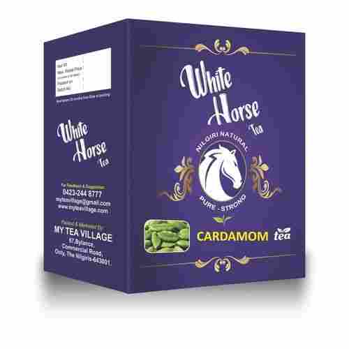 Brown Natural Pure And Strong Nilgiri Natural White Horse Cardamom Tea
