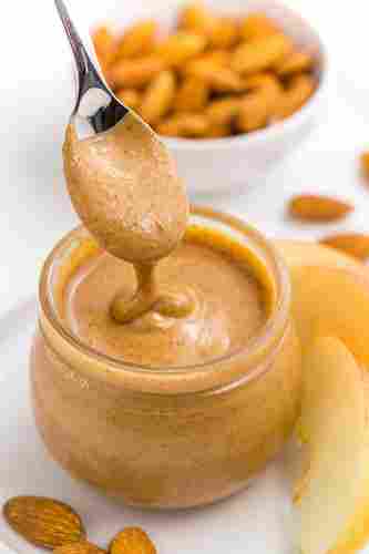 Rich In Vitamin E Enriched Pure And Tasty Healthy And Nutritious Brown Almond Butter