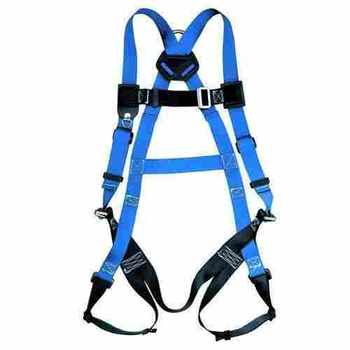 Skin Friendliness Night Time Visibility Blue And Black Full Body Safety Harness