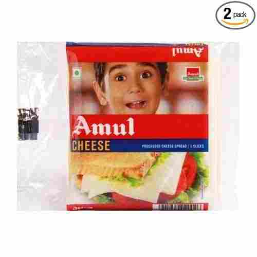 200 Gram, Healthy Natural Rich Fine Delicious Taste Amul Cheese Processed Slices