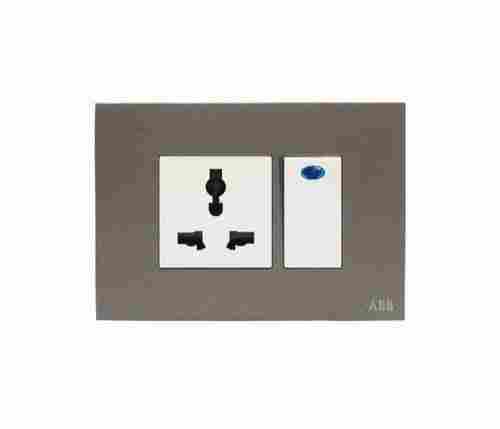 Highly Durable White Color Abb Modular Switch