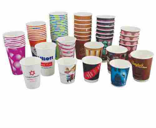 Round Shape Disposable Paper Cups For Coffee And Tea
