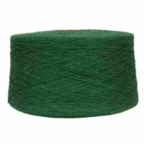 Green Colour 2ply Cotton Weaving Yarns Perfect For Sweaters, Cardigans