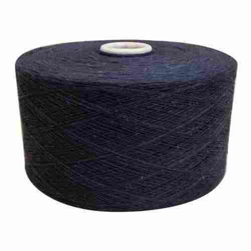 Twisted 130 Denier 2 Ply Navy Blue Compact Cotton Year For Knitting Hats And Other Items 