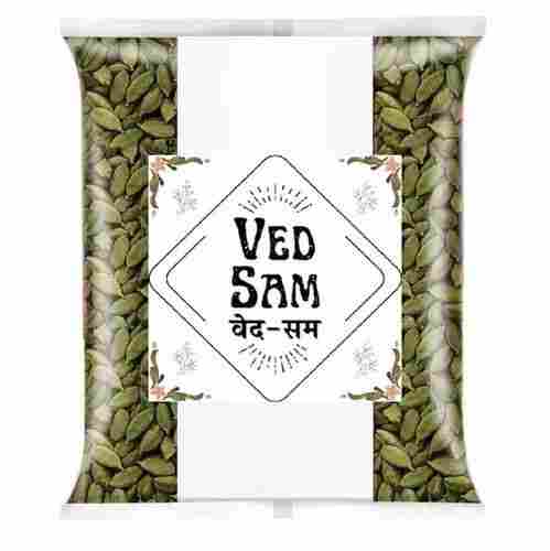 VEDSAM Hari Elaichi Green Cardamom Whole | Export Quality | Big 8mm Bold Green | Direct from farm in Kerala | 1 KG (Pack of 10)
