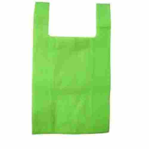 Green Colour Non Woven U Cut Bag With Recyclable And Moisture Proof, PVC Materials